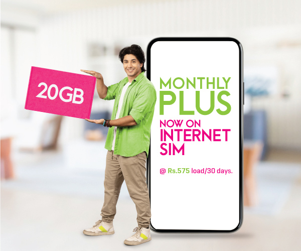 20GB Monthly Internet Sim