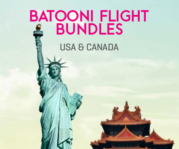 Batooni Flight Rs. 1200 (Monthly)
