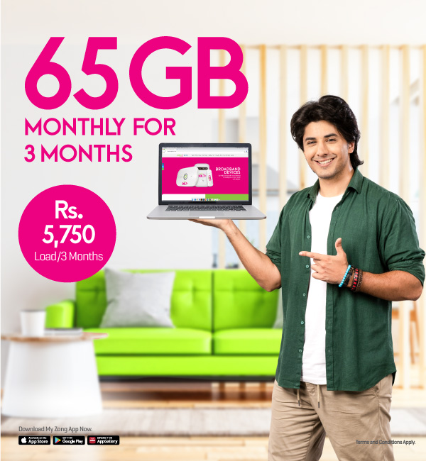 Prepaid MBB 3 Months (65 GB/Month)