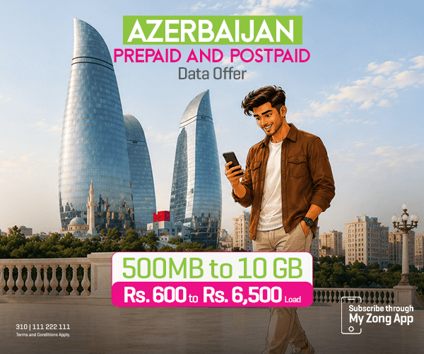 Azerbaijan Postpaid Mini Data Bundle 500 MB