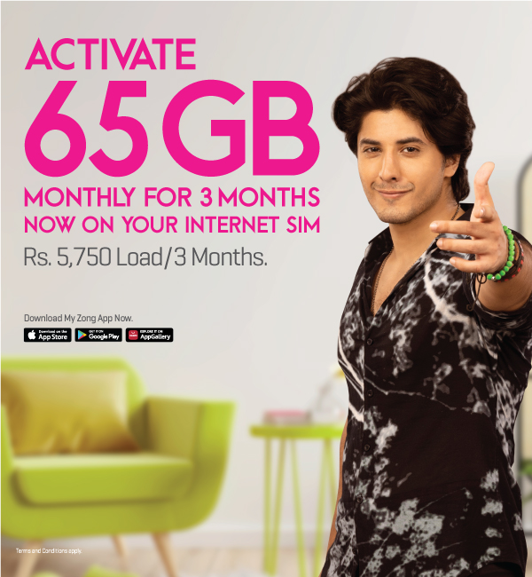 Internet Sim 65GB/ 3 months