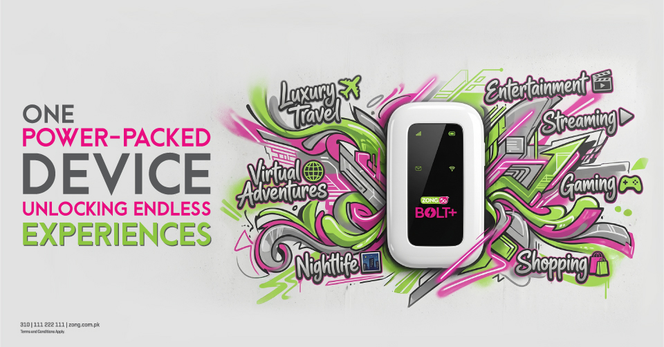 Zong Bolt+ Mobile Wi-Fi